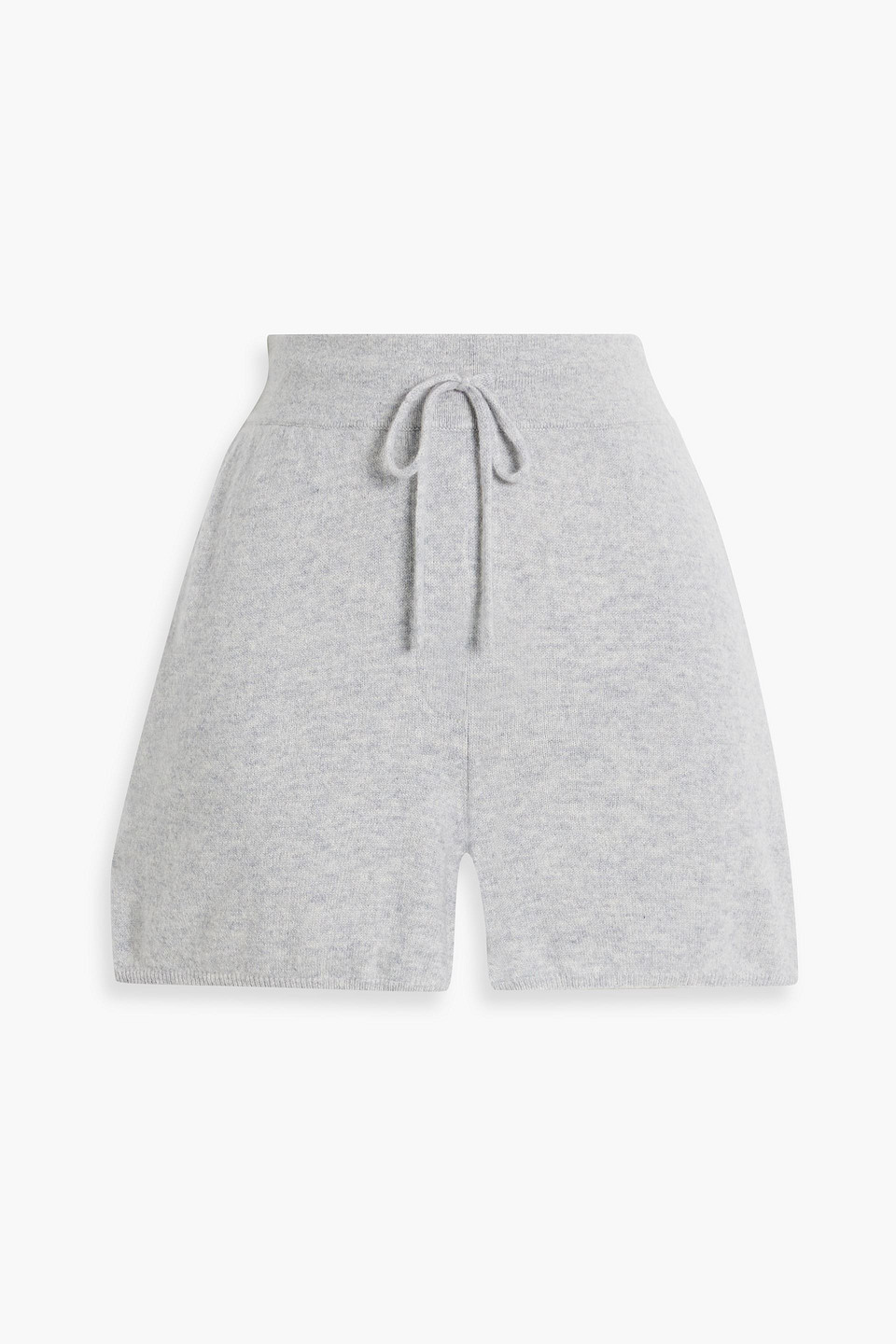 Loulou Studio Toran Cashmere Shorts In Light Gray