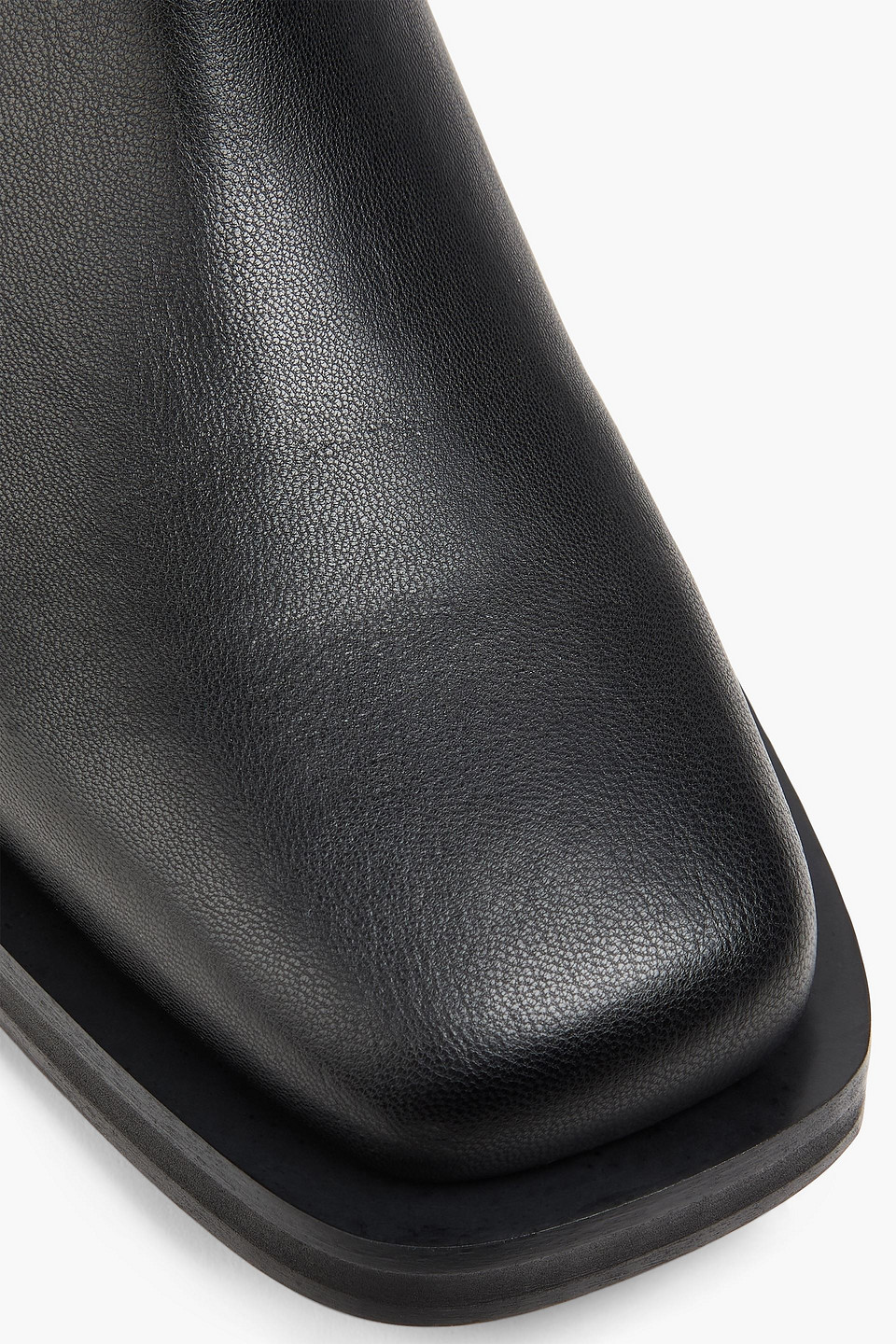 GANNI LEATHER CHELSEA BOOTS