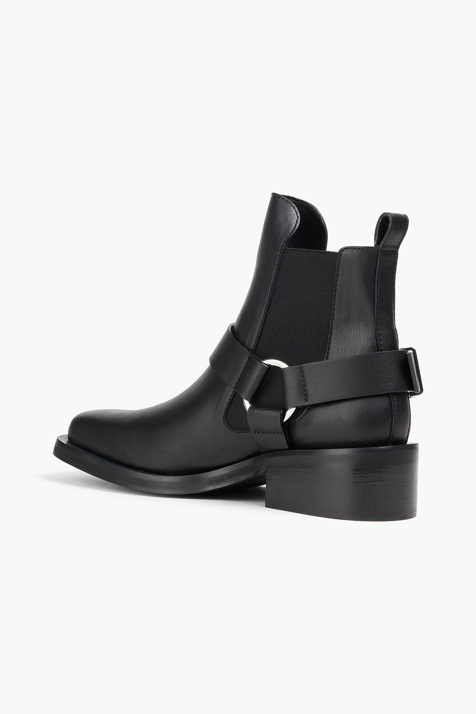 GANNI LEATHER CHELSEA BOOTS