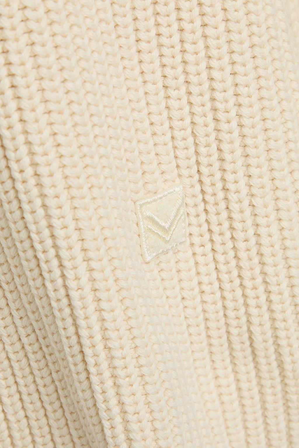 TORY BURCH كنزة رياضية من القطن بتصميم مضلّع