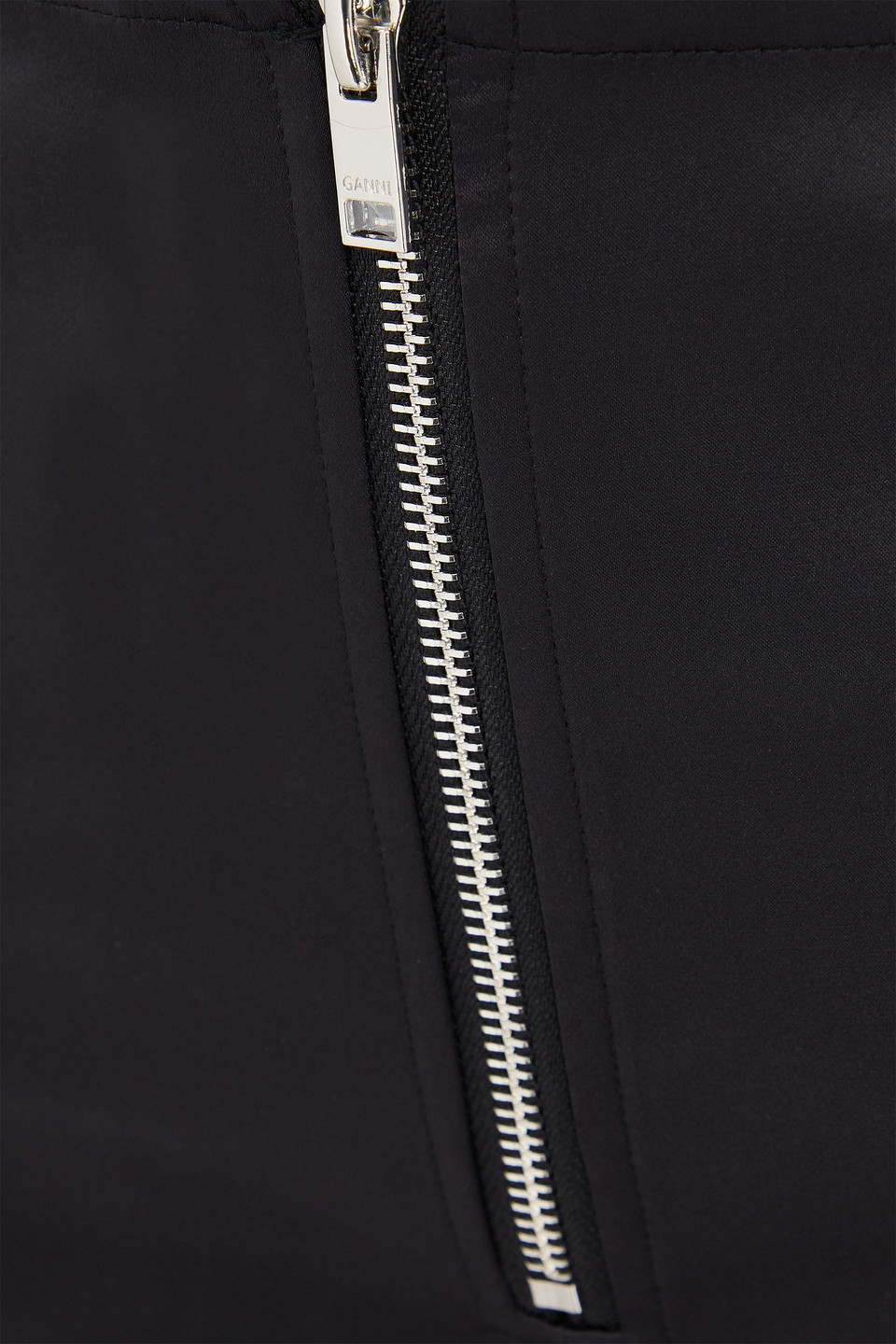 GANNI SATIN FLARED PANTS