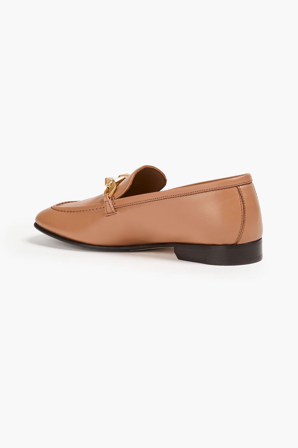 JIMMY CHOO Diamond Tilda Loafers aus Leder mit Verzierung