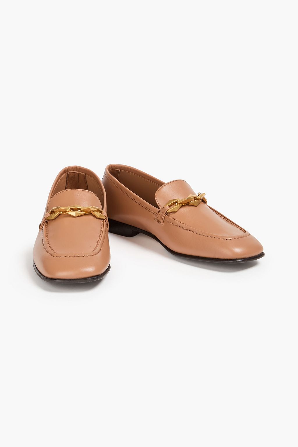 JIMMY CHOO Diamond Tilda Loafers aus Leder mit Verzierung