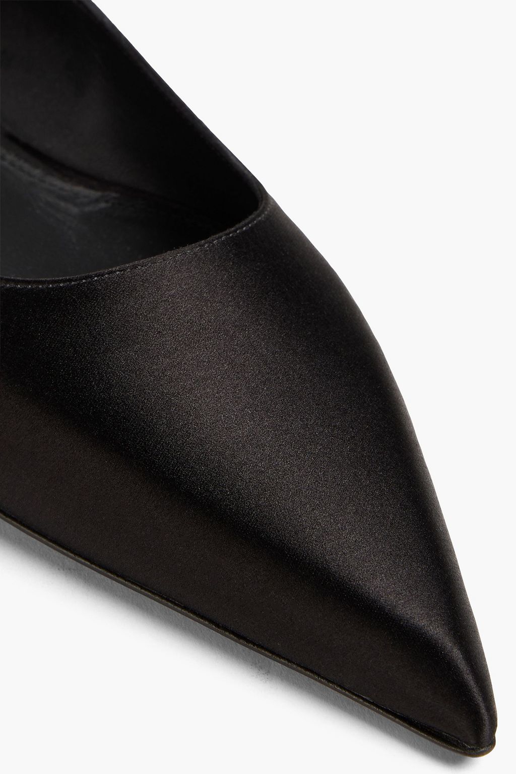 FERRAGAMO Dada satin point-toe flats