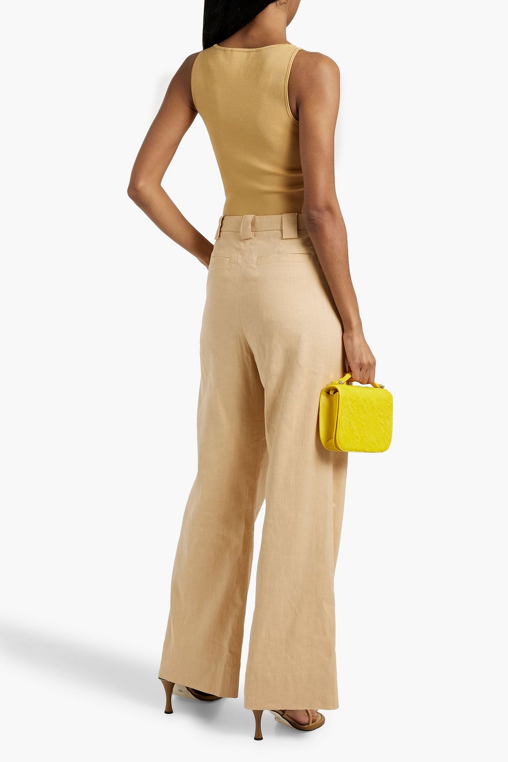 A.L.C. Tommy linen-blend wide-leg pants