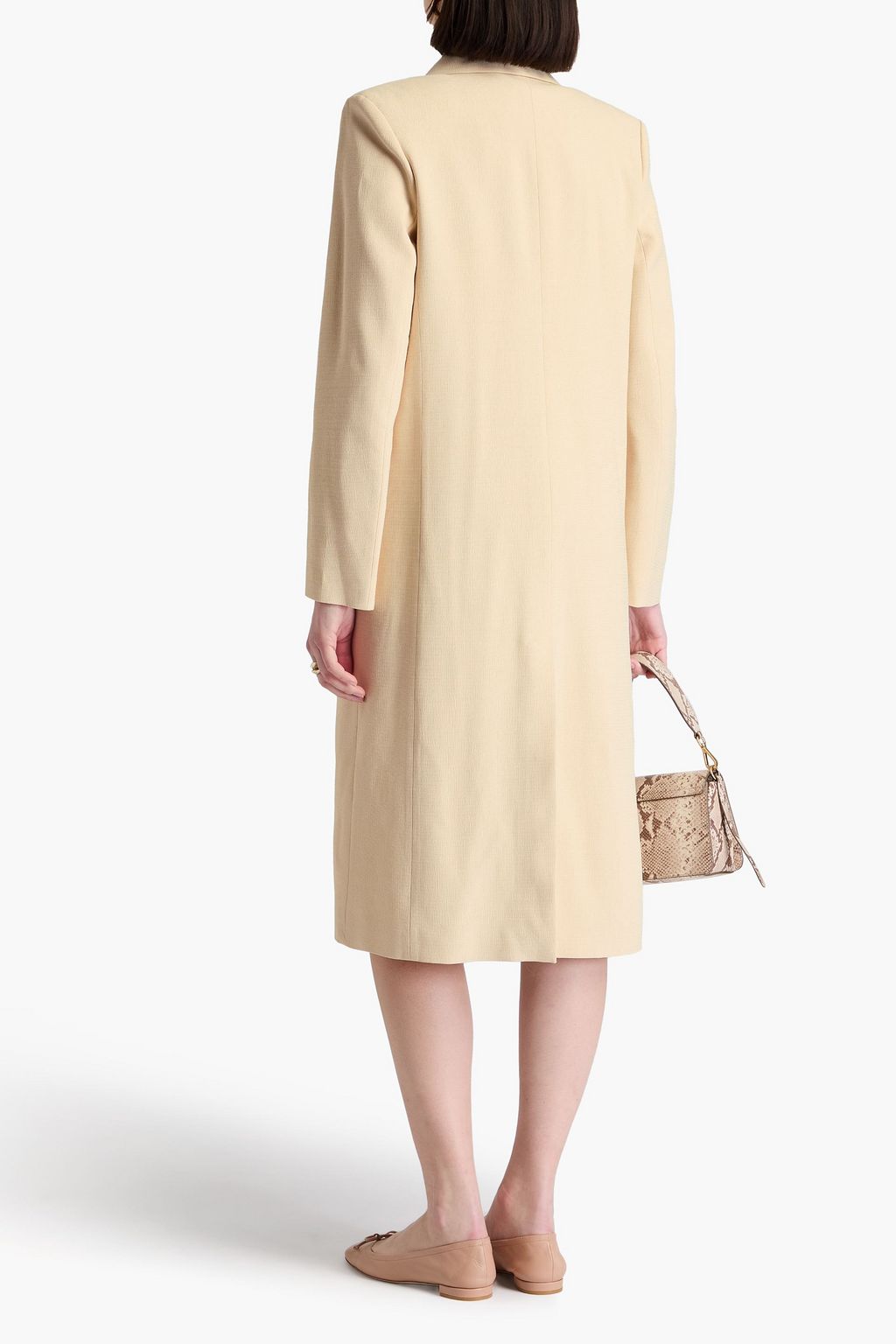 CLAUDIE PIERLOT معطف "غاردينيا" من الكريب