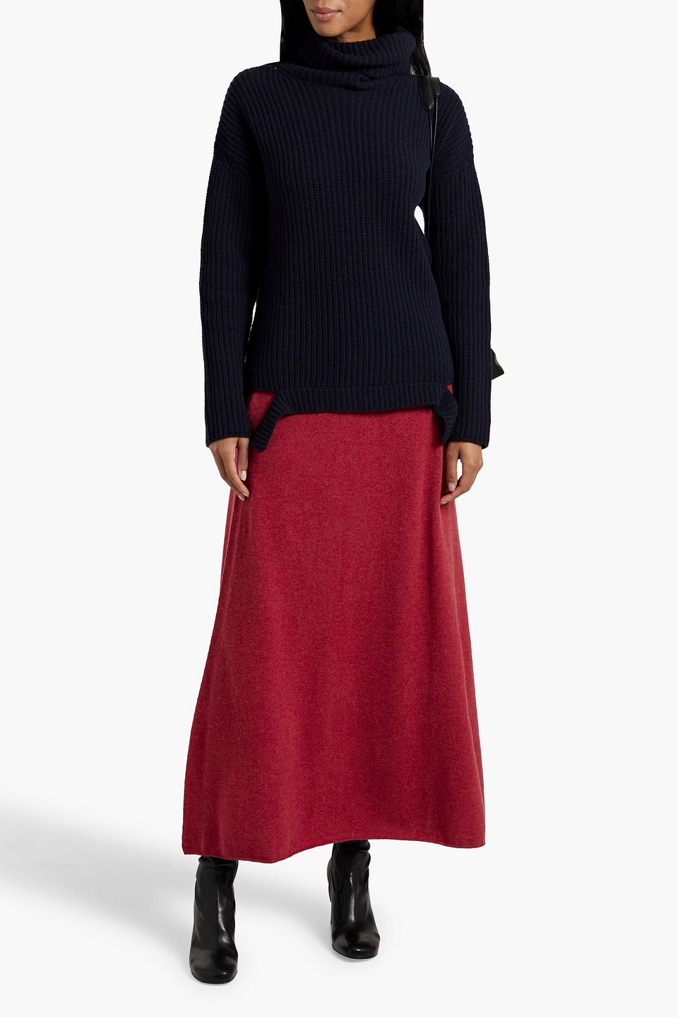 LOULOU STUDIO ATICO CASHMERE MAXI SKIRT