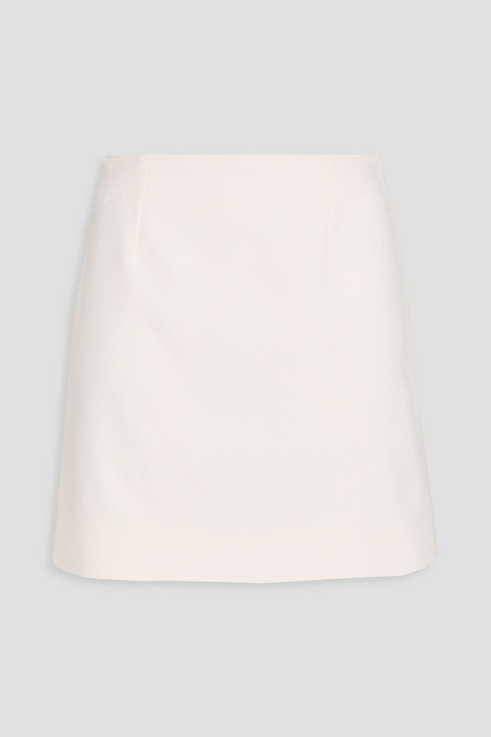 Claudie Pierlot - Selma bouclé-tweed mini skirt - White - FR 38