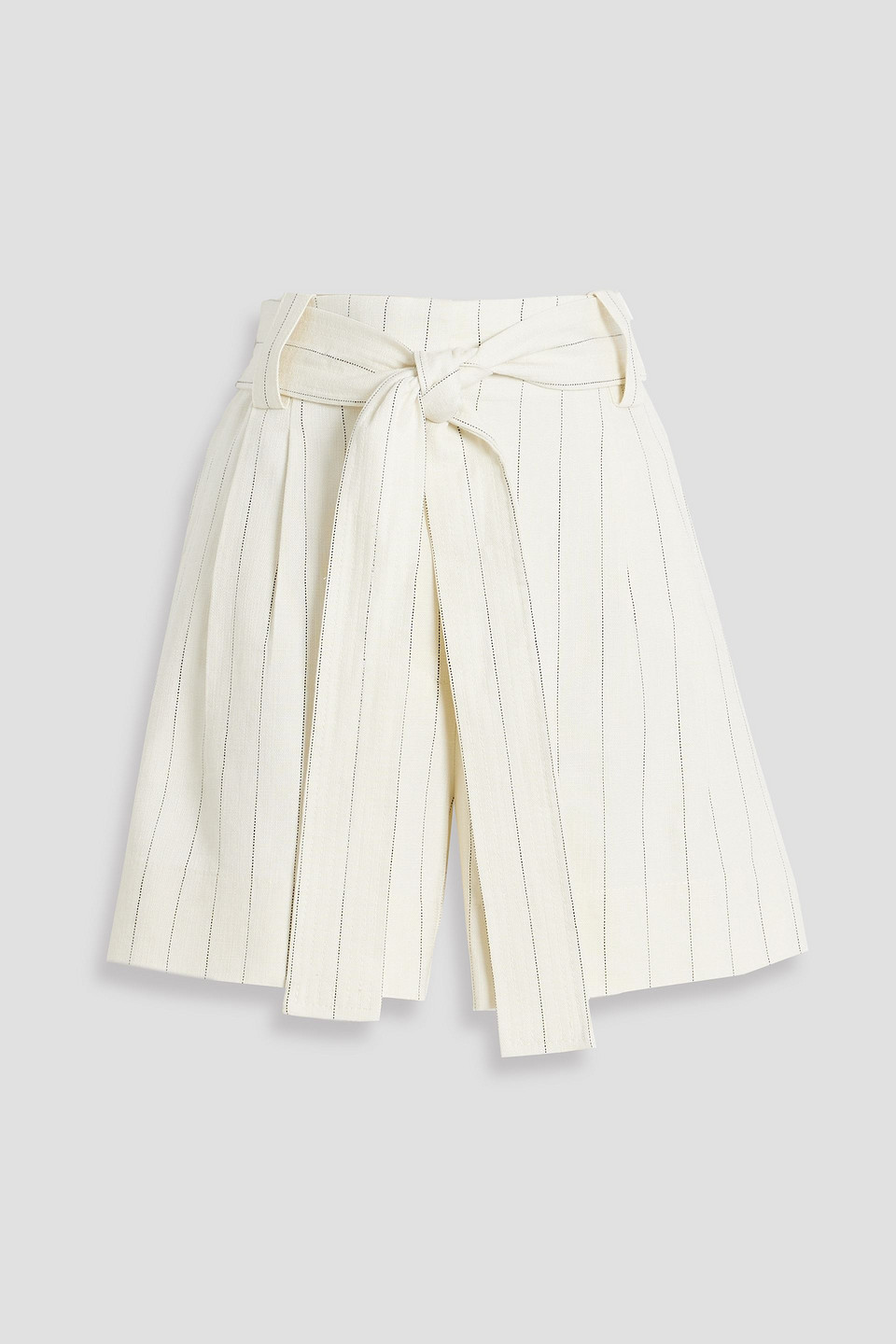 Dempsey pinstriped canvas shorts