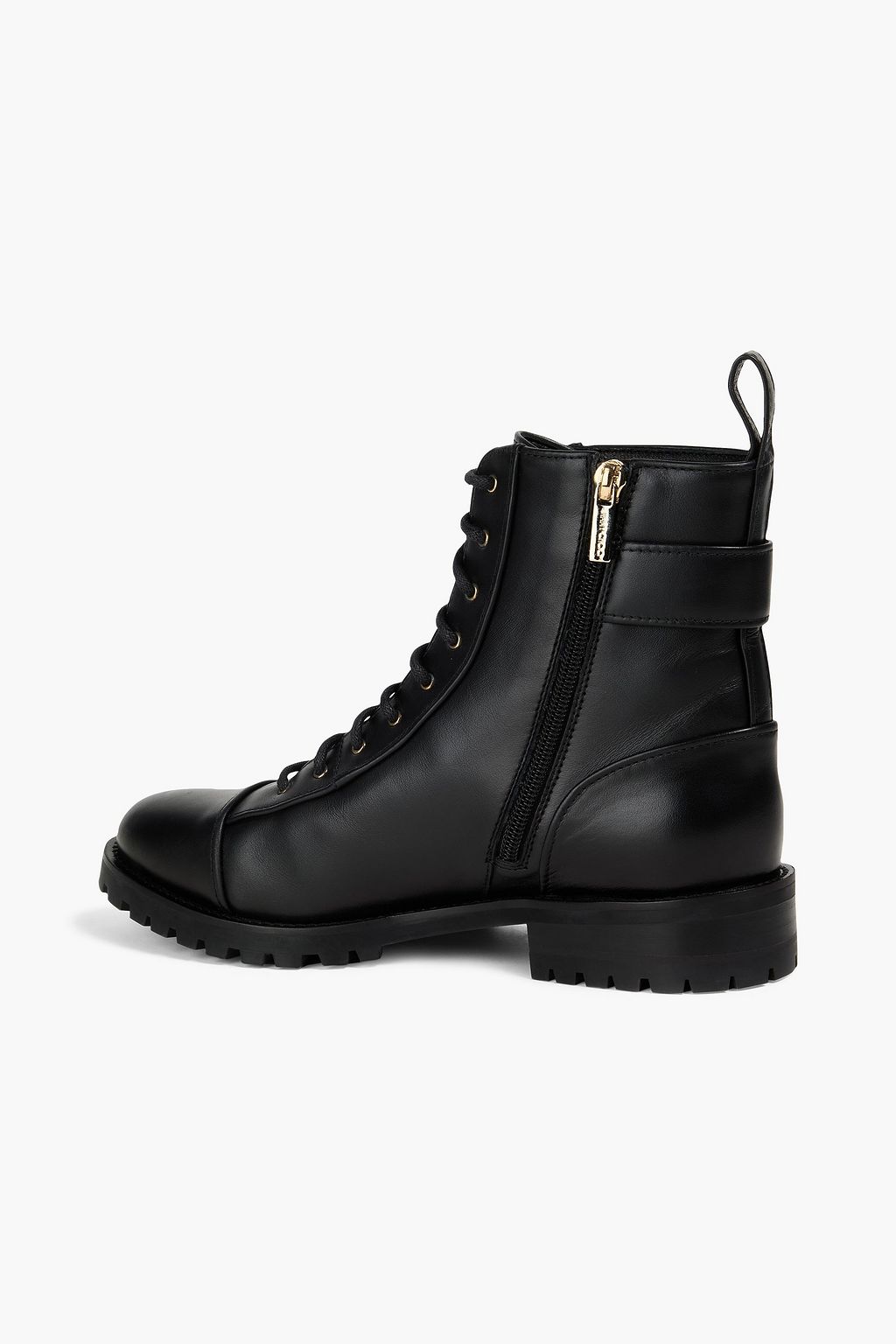 JIMMY CHOO Combat Boots aus Leder