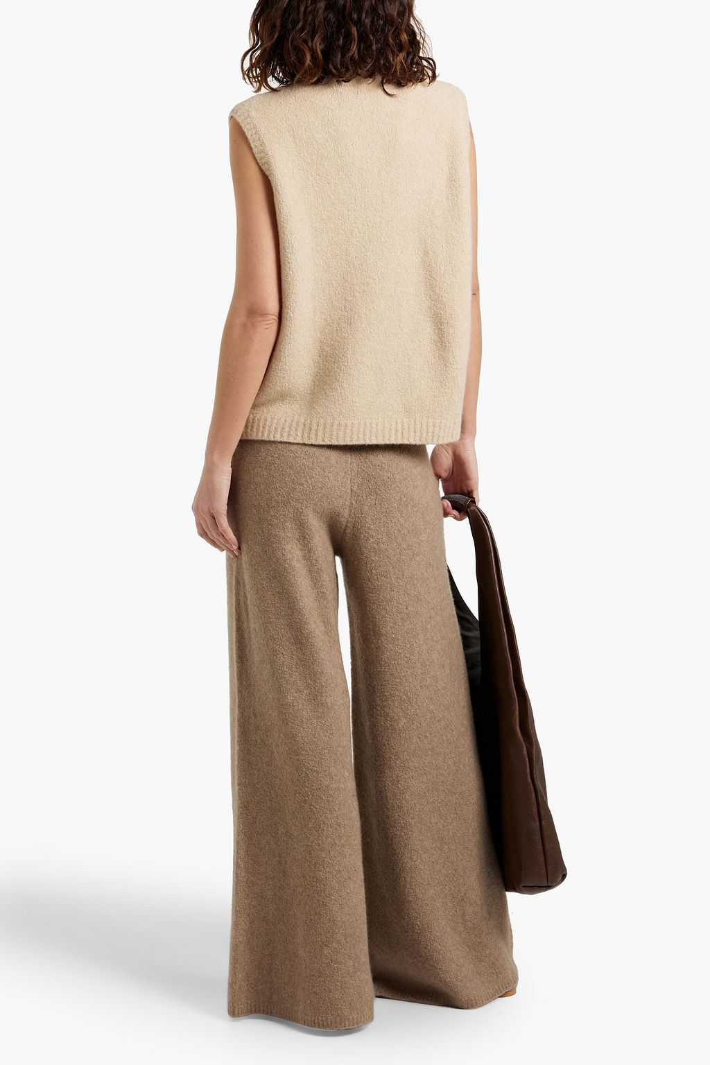 LISA YANG Khloe cashmere wide-leg pants