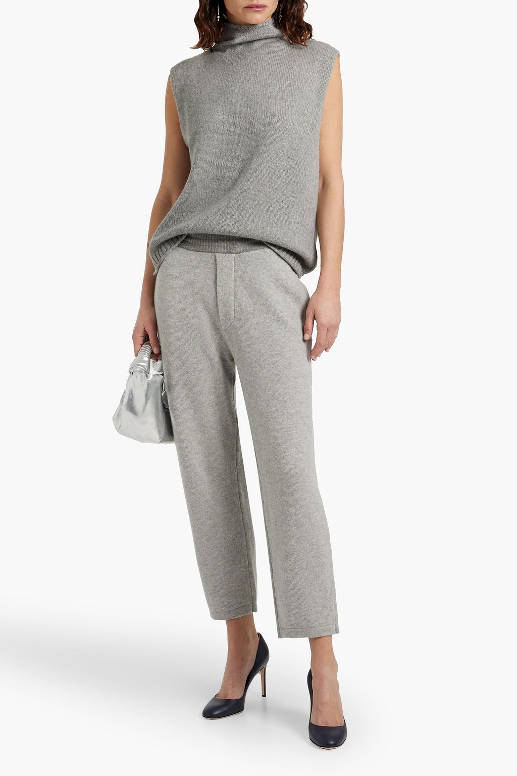 LISA YANG Tova cashmere turtleneck vest