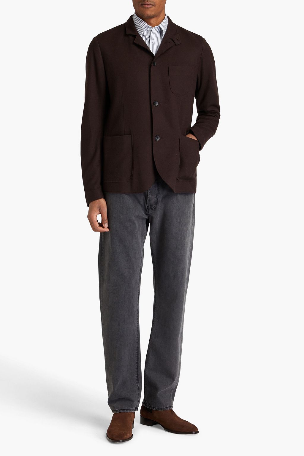 RAG & BONE كارديغان "بروسبيكت" من الصوف