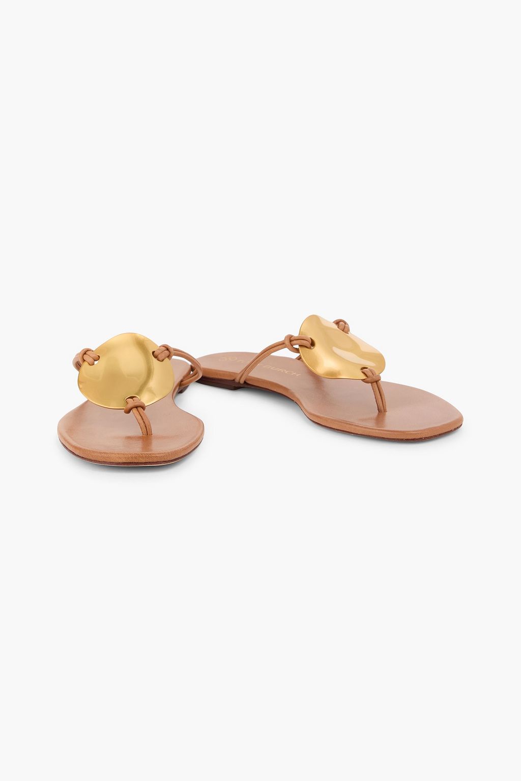 TORY BURCH صندل "باتوس" من الجلد مزين بزخارف