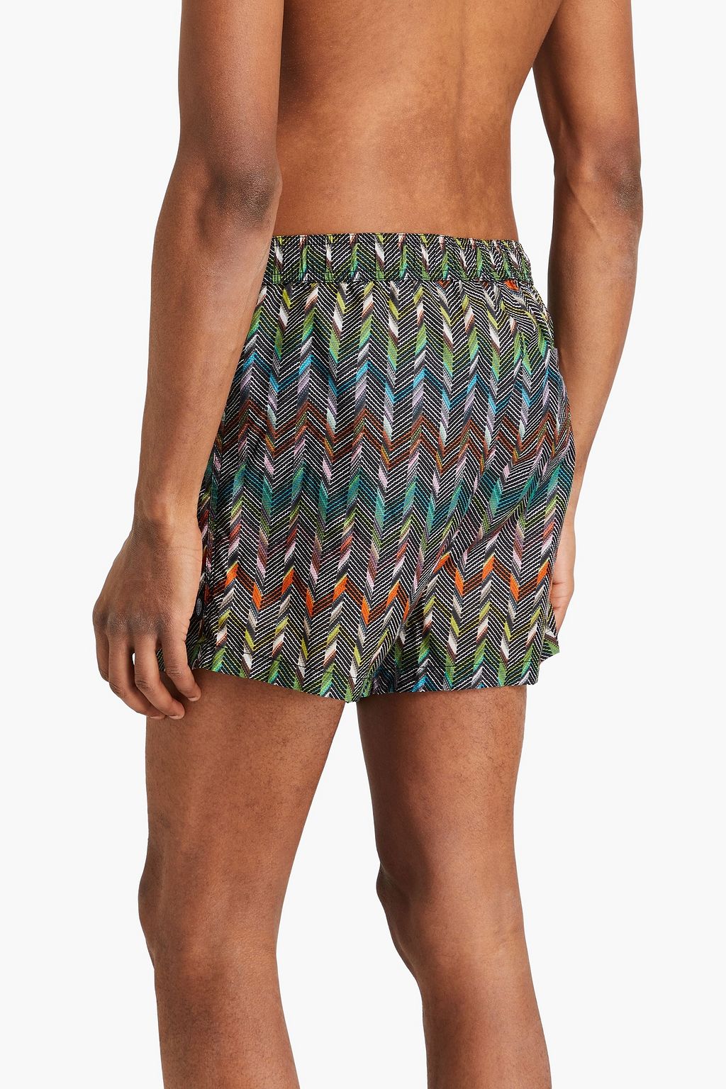 MISSONI 드레이프 장식 튤 & 저지 탑
