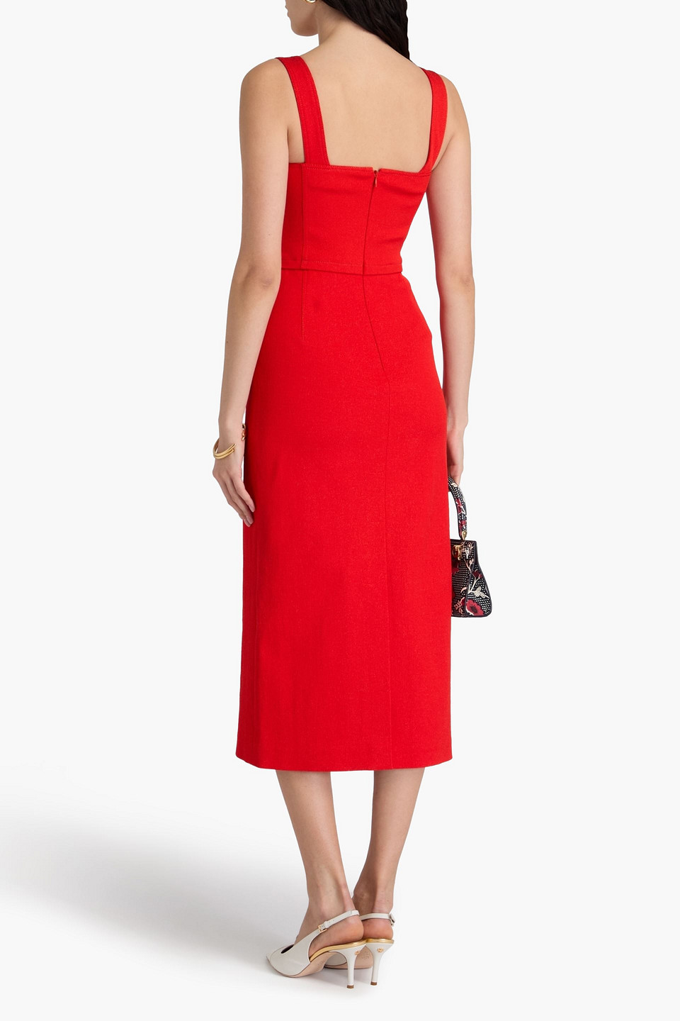  Tory Burch - Minikleid Aus Faille - Rot - Us 14 