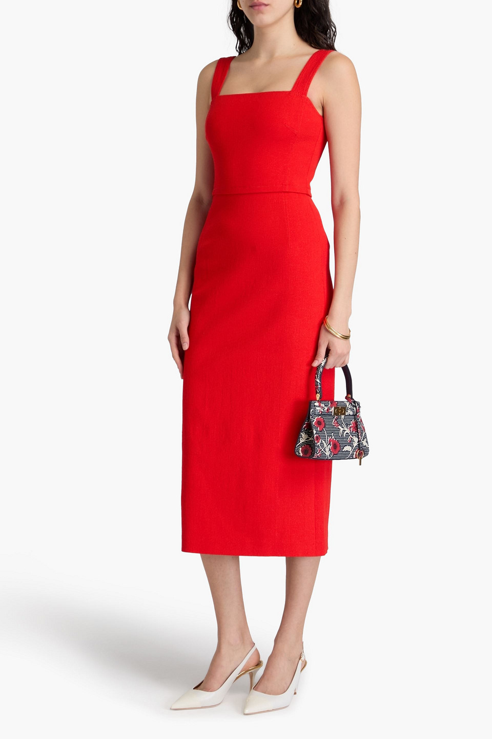  Tory Burch - Minikleid Aus Faille - Rot - Us 14 