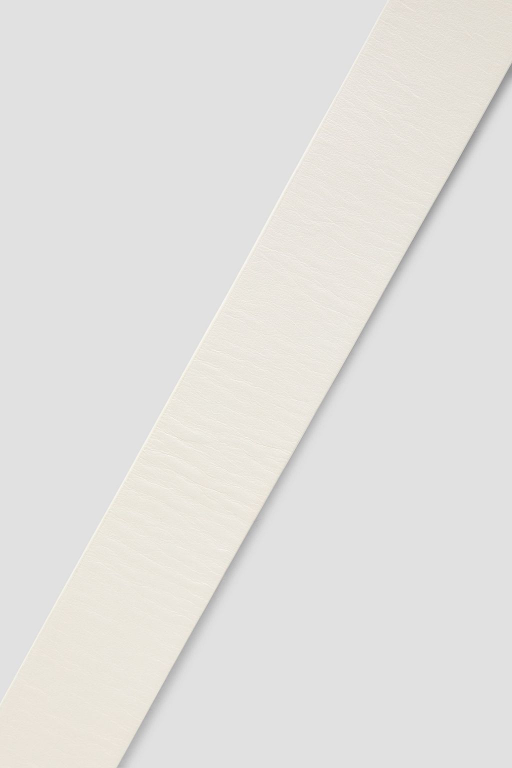 MAJE Crystal-embellished leather belt