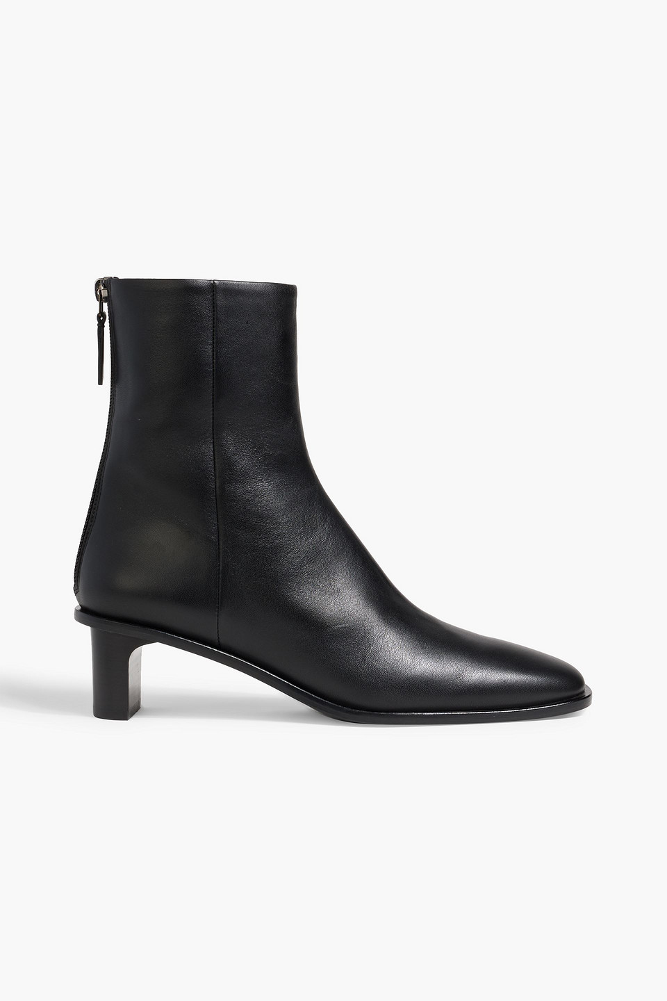 A.emery Soma Leather Ankle Boots In Black