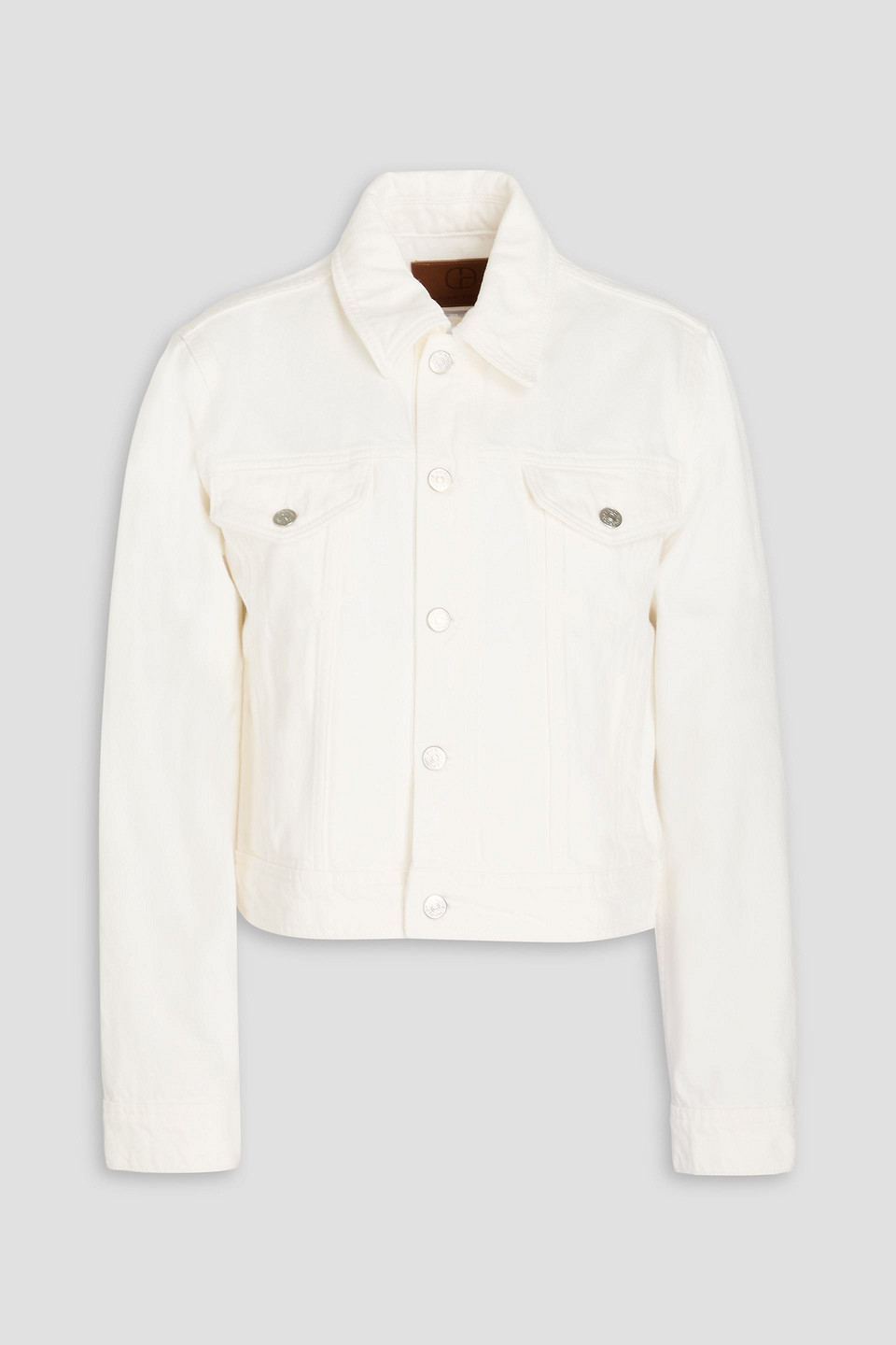 Claudie Pierlot - Vino denim jacket - White - FR 40