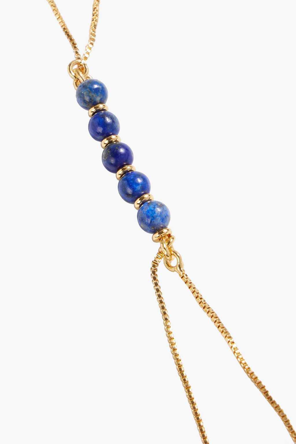 ZIMMERMANN Gold-tone lapis lazuli body chain