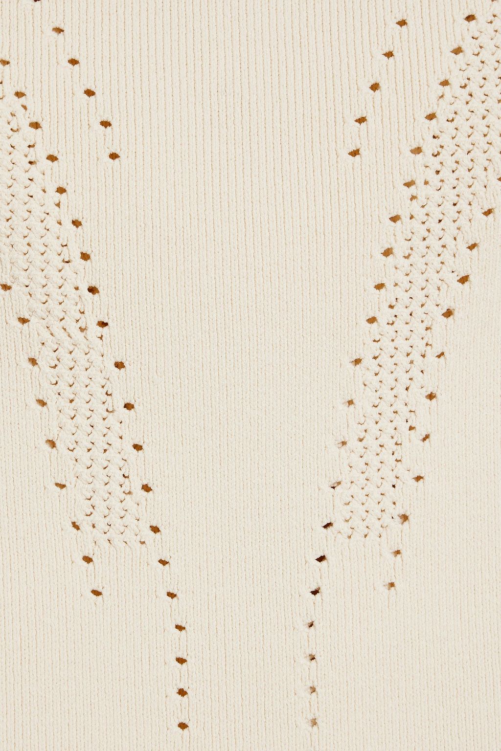 A.L.C. Tara pointelle-knit tank