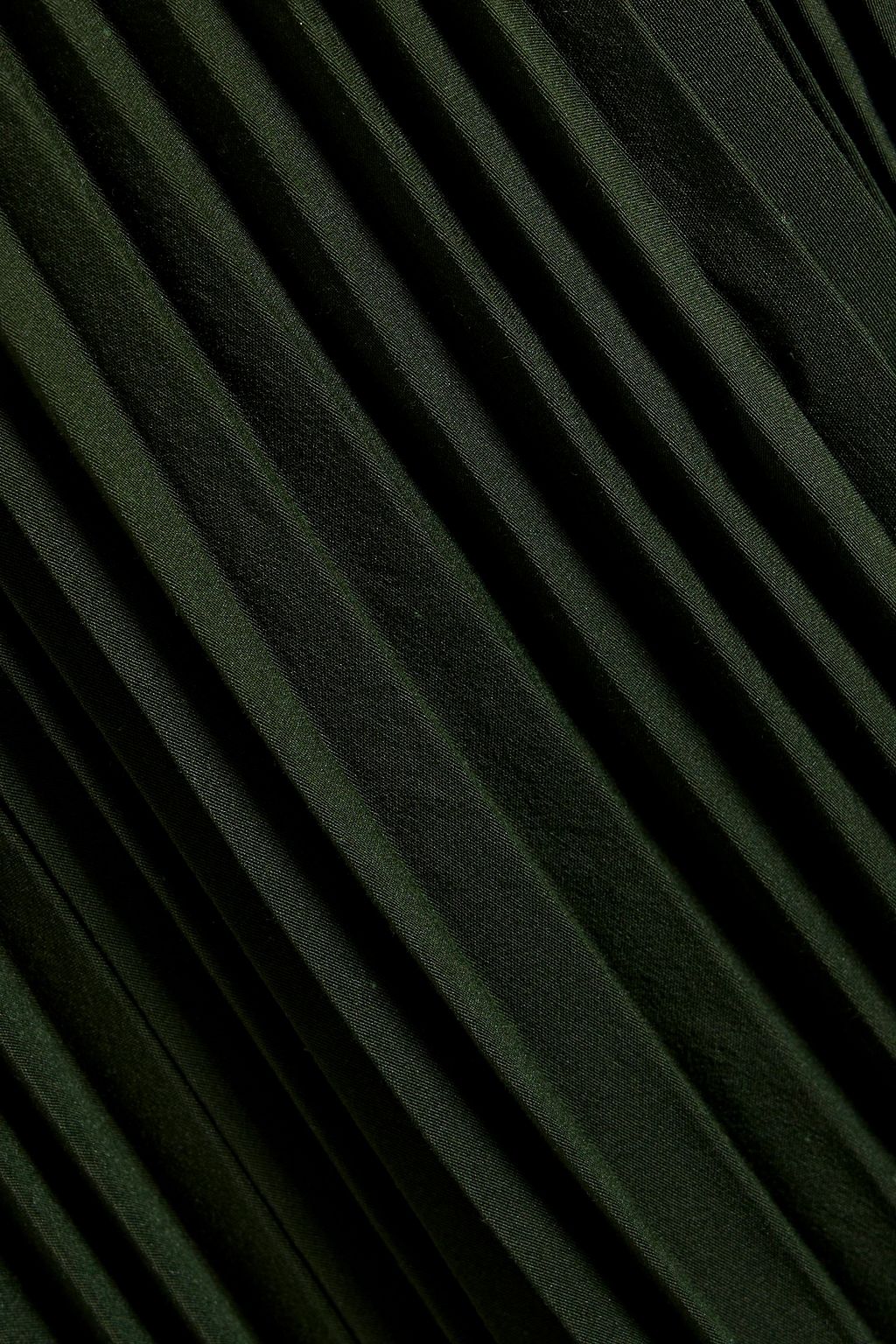 A.L.C. Tatum pleated woven midi skirt