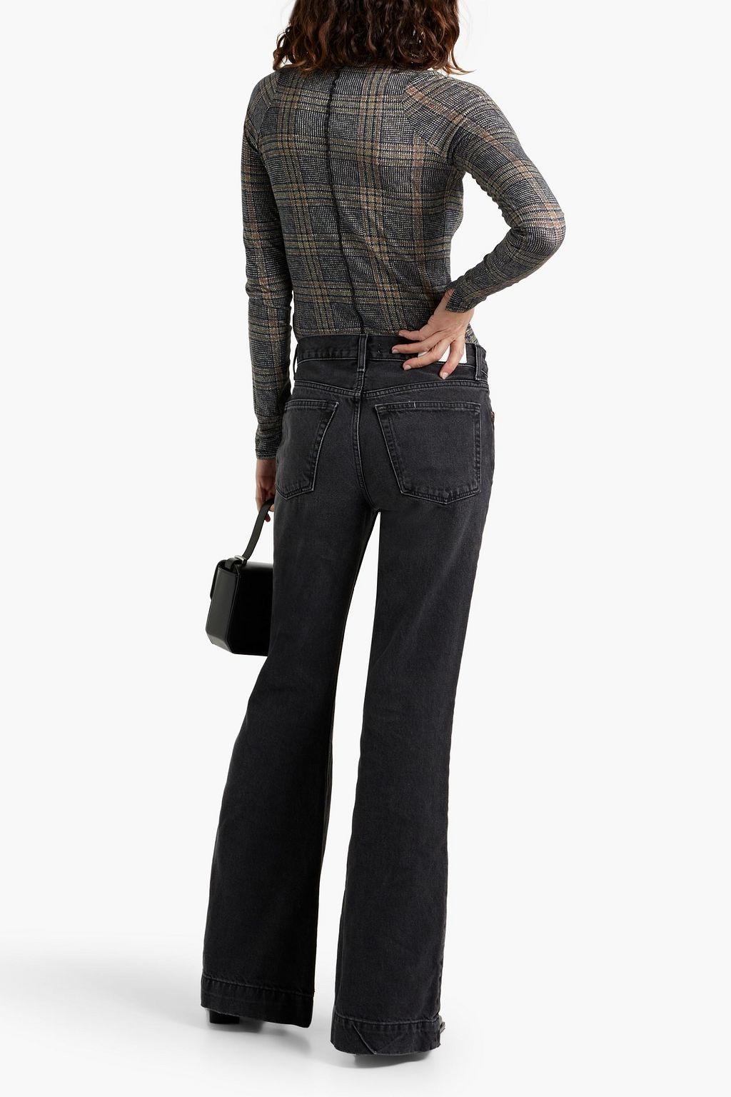 RE/DONE 70s low-rise flared jeans