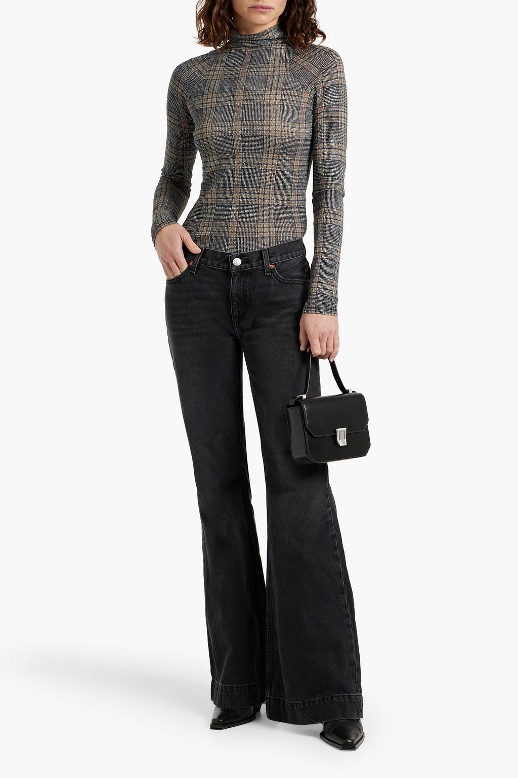RE/DONE 70s low-rise flared jeans