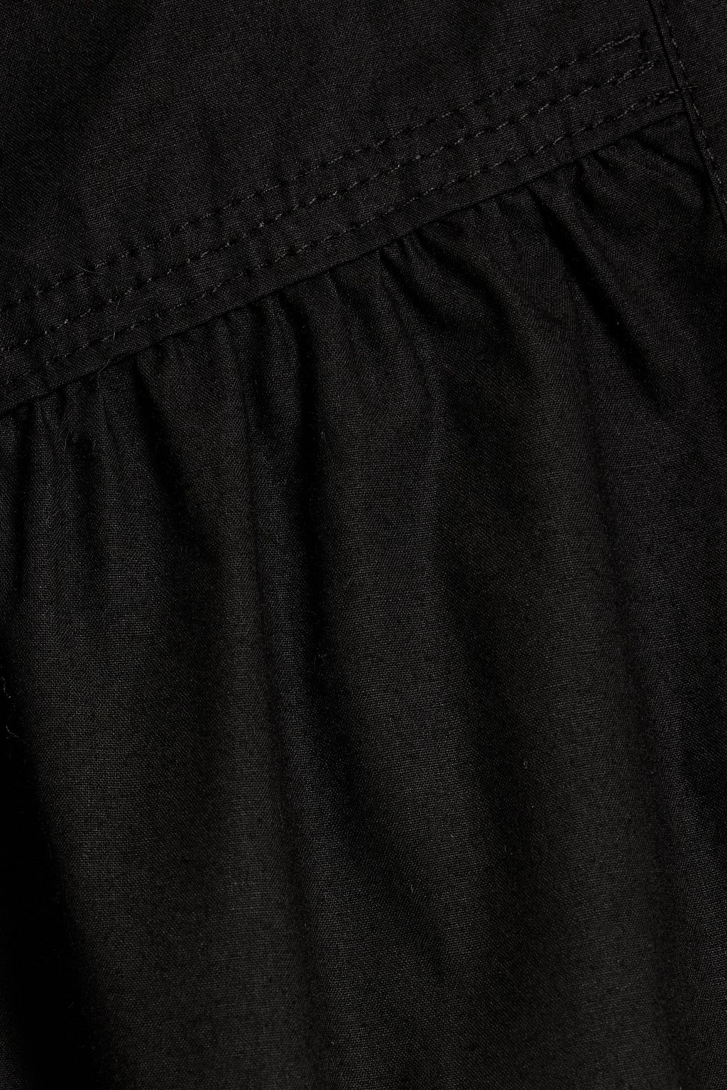A.L.C. Camila tiered cotton-poplin mini dress