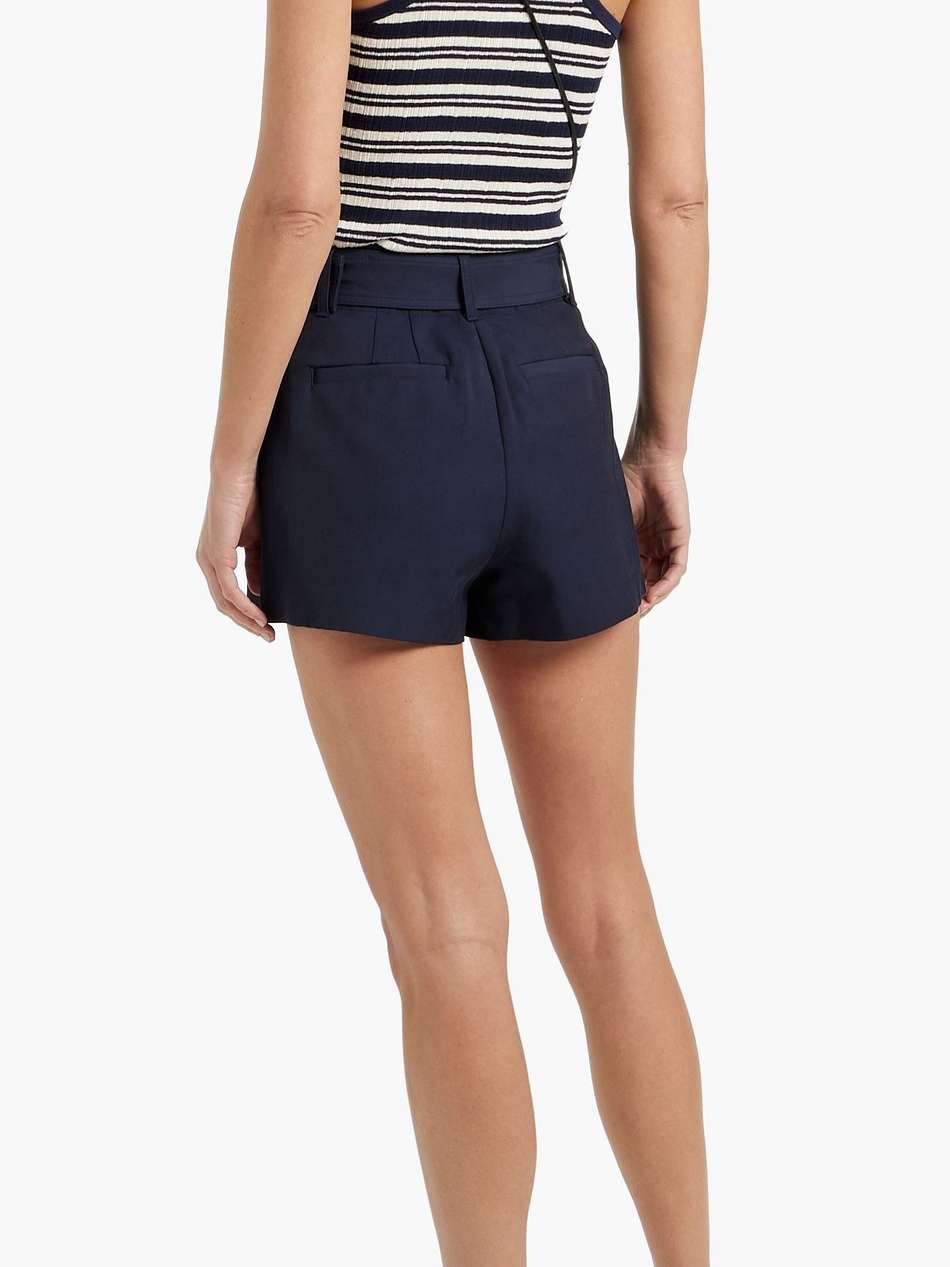 iris striped ribbed cotton-blend tank