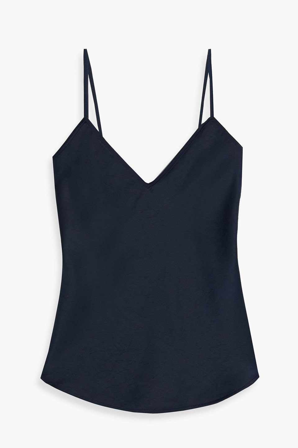 A.l.c Kendra Crepe De Chine Camisole In Navy