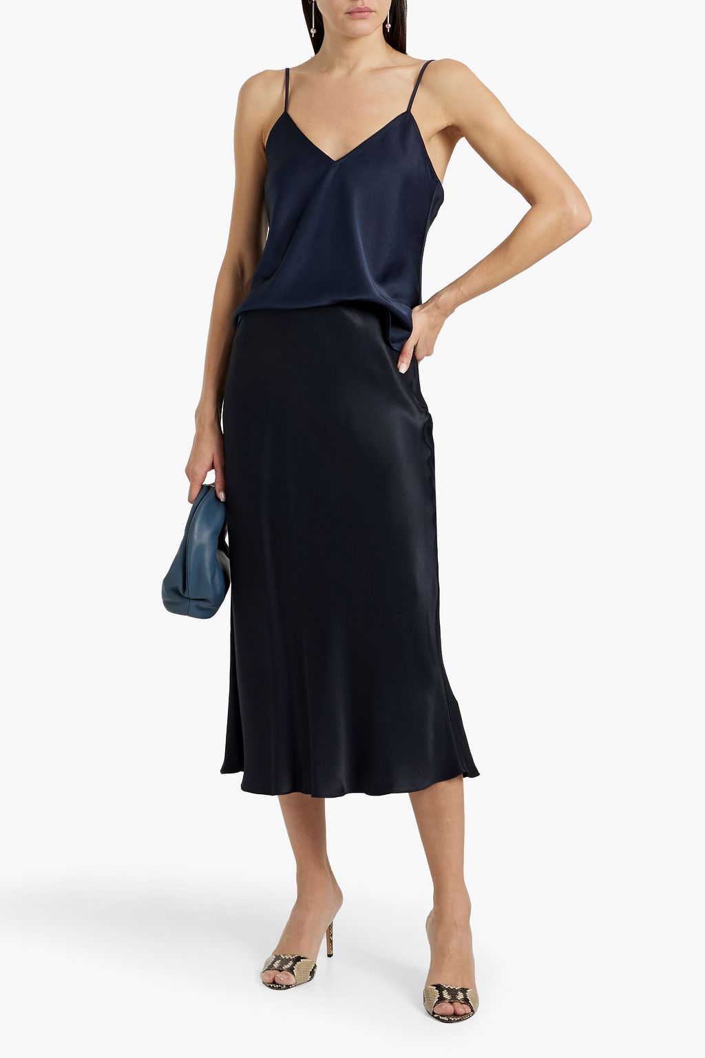 A.L.C. Kendra crepe de chine camisole