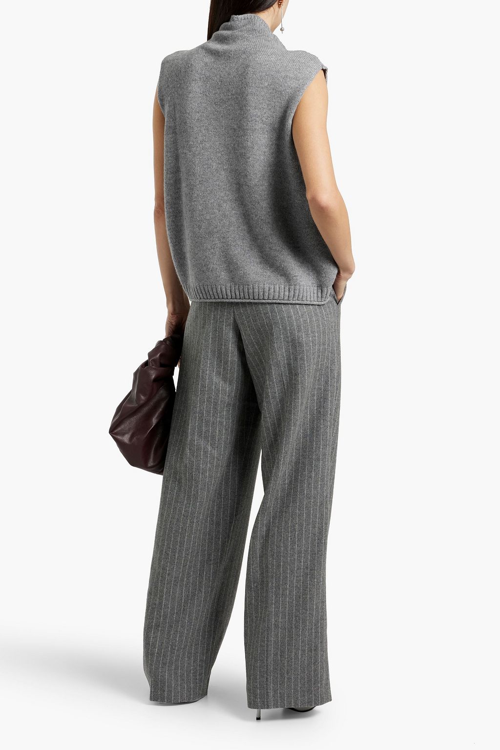LISA YANG Tova cashmere turtleneck vest