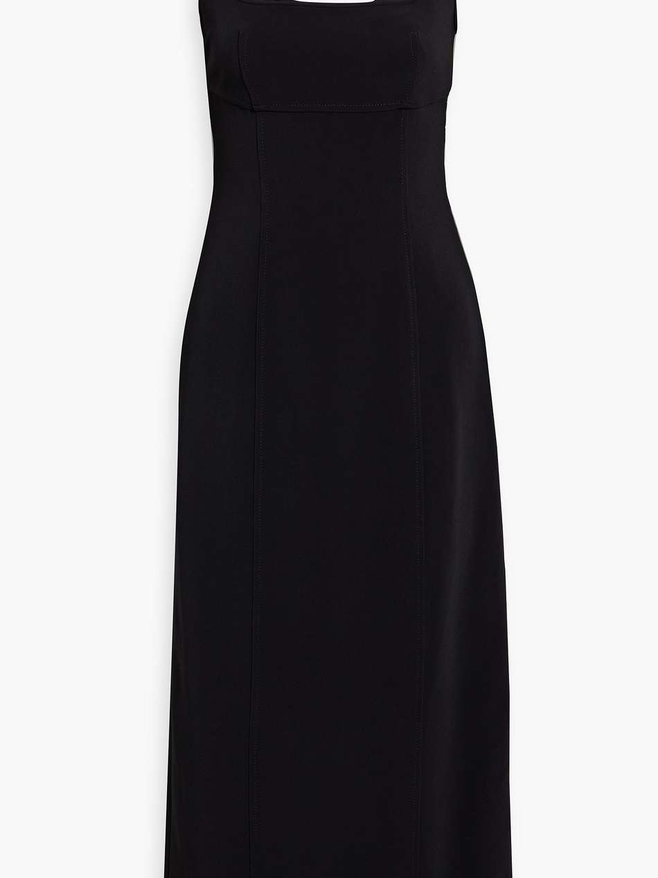 tie-back cady midi dress