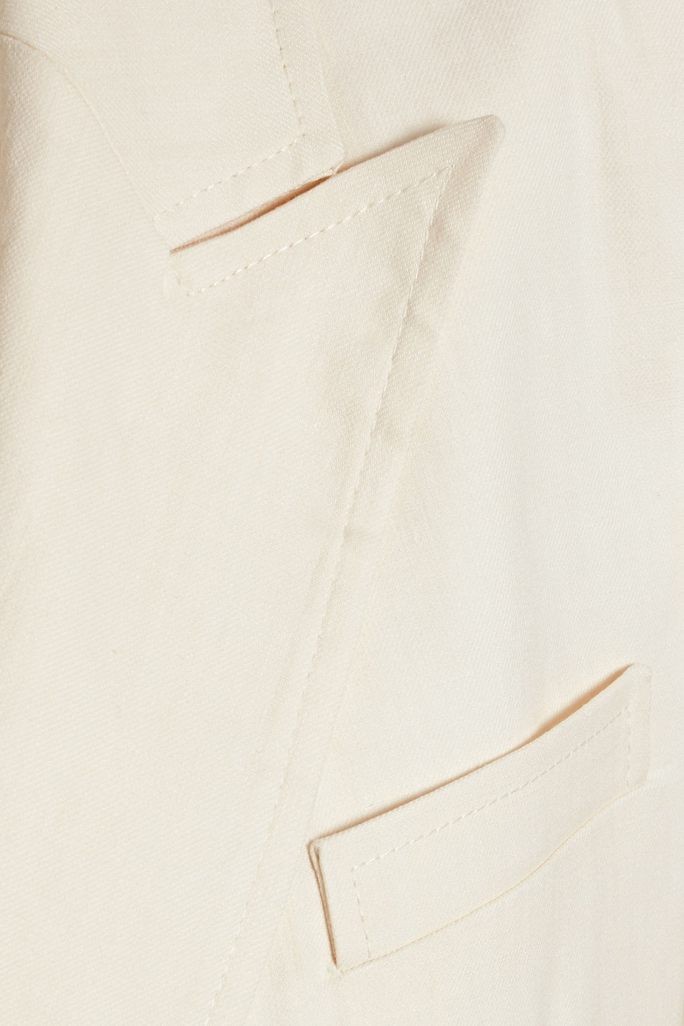 A.L.C DECLAN DOUBLE-BREASTED LINEN-BLEND TWILL BLAZER