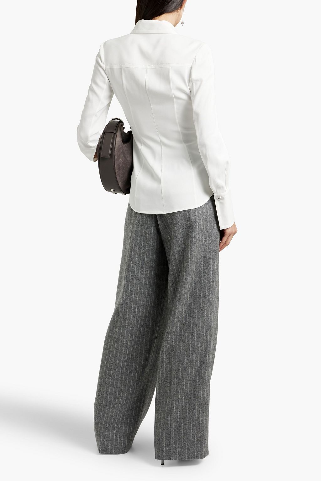 ANOTHER TOMORROW Crepe shirt