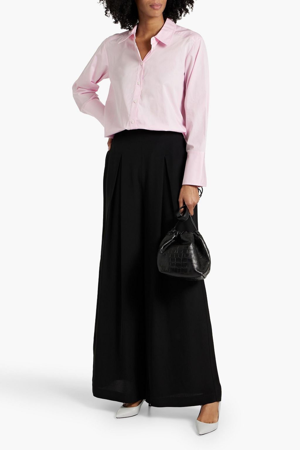 A.L.C. Aiden cotton-poplin shirt