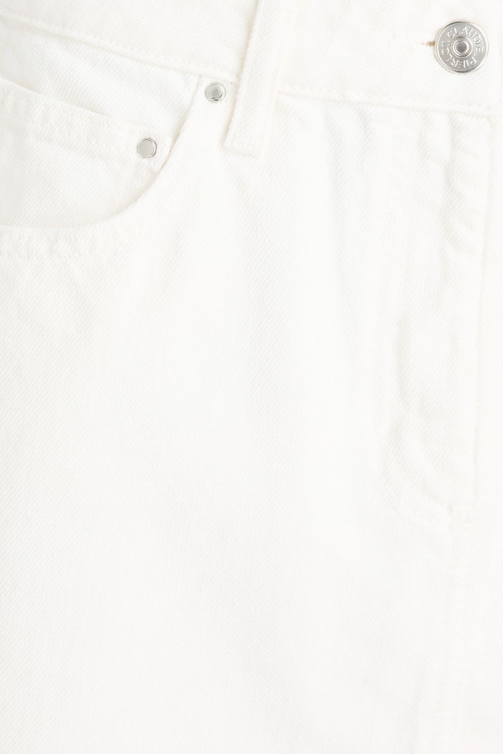 CLAUDIE PIERLOT 데님 미니 스커트