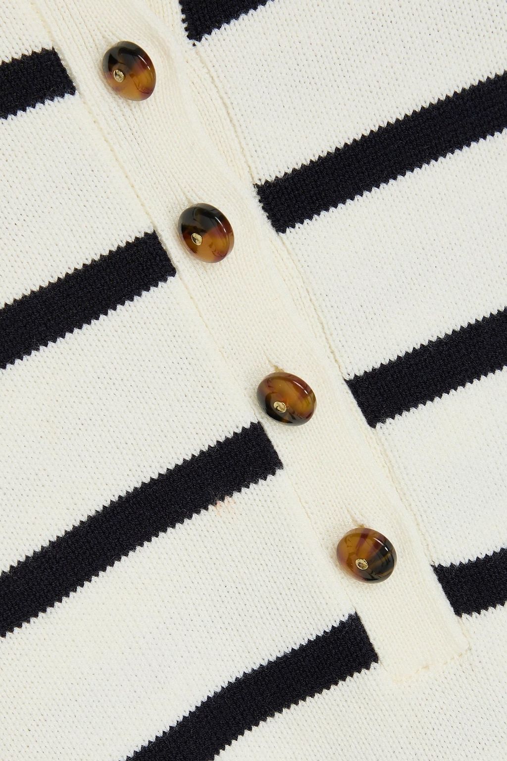 VERONICA BEARD Dianora striped knitted top