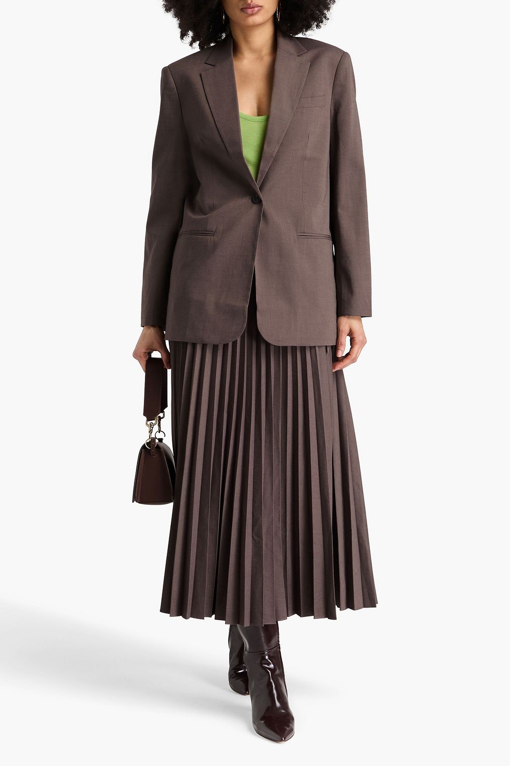 CLAUDIE PIERLOT بليزر من نسيج محبوك