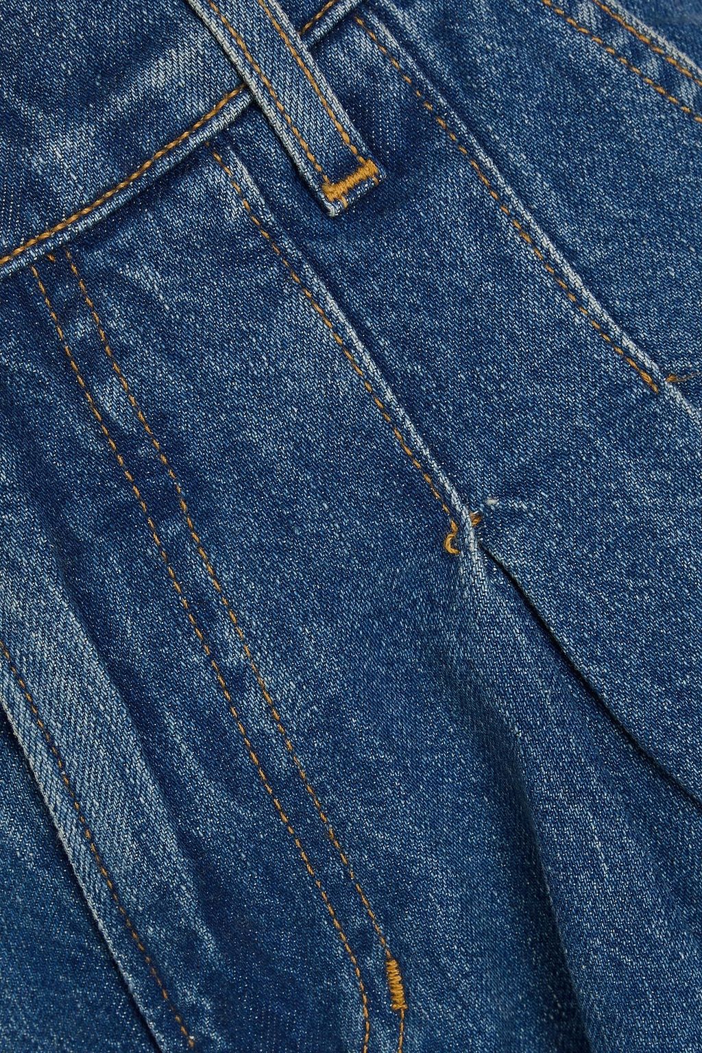 VERONICA BEARD Mia high-rise wide-leg jeans