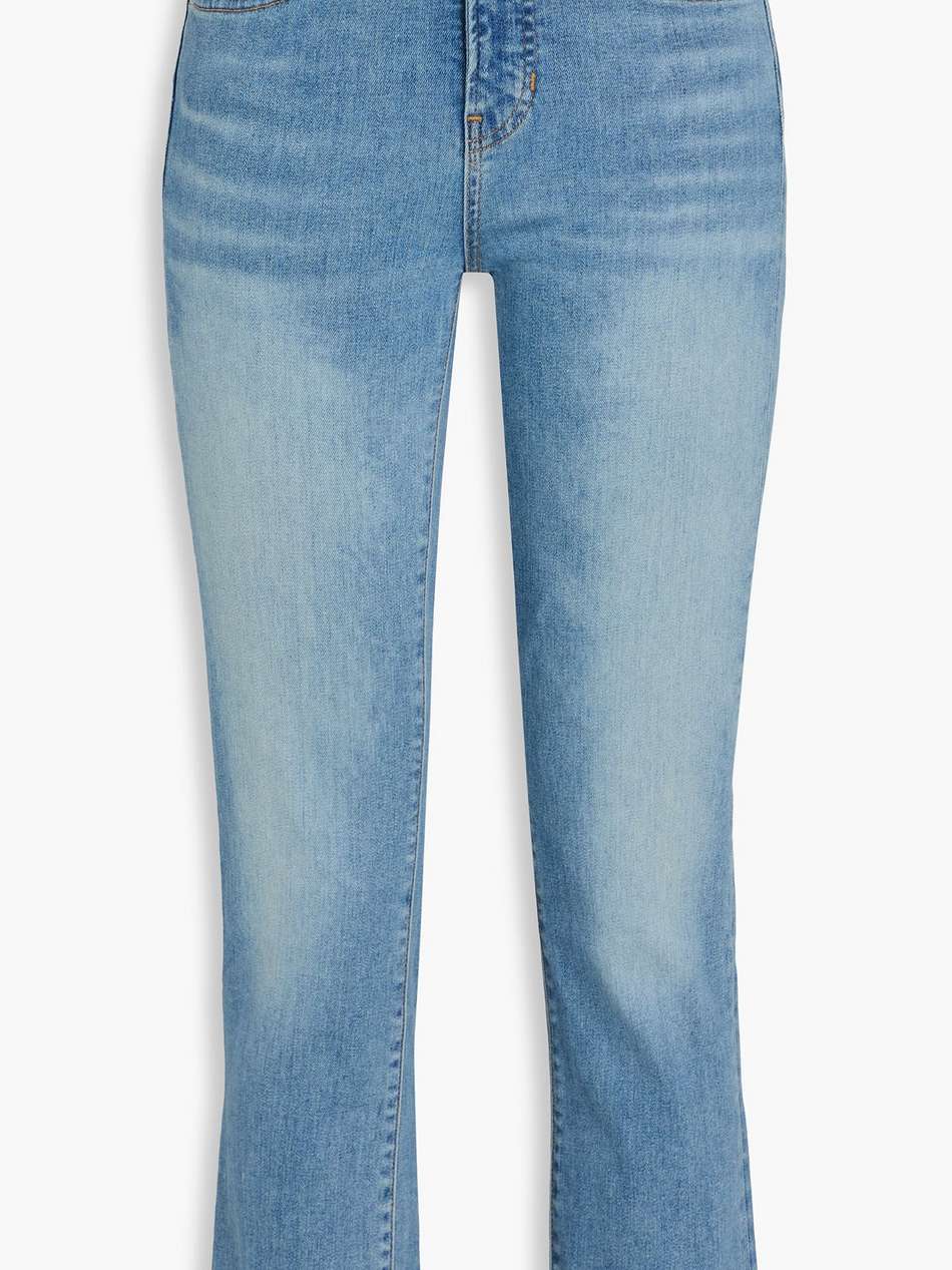 carly high-rise kick-flare jeans