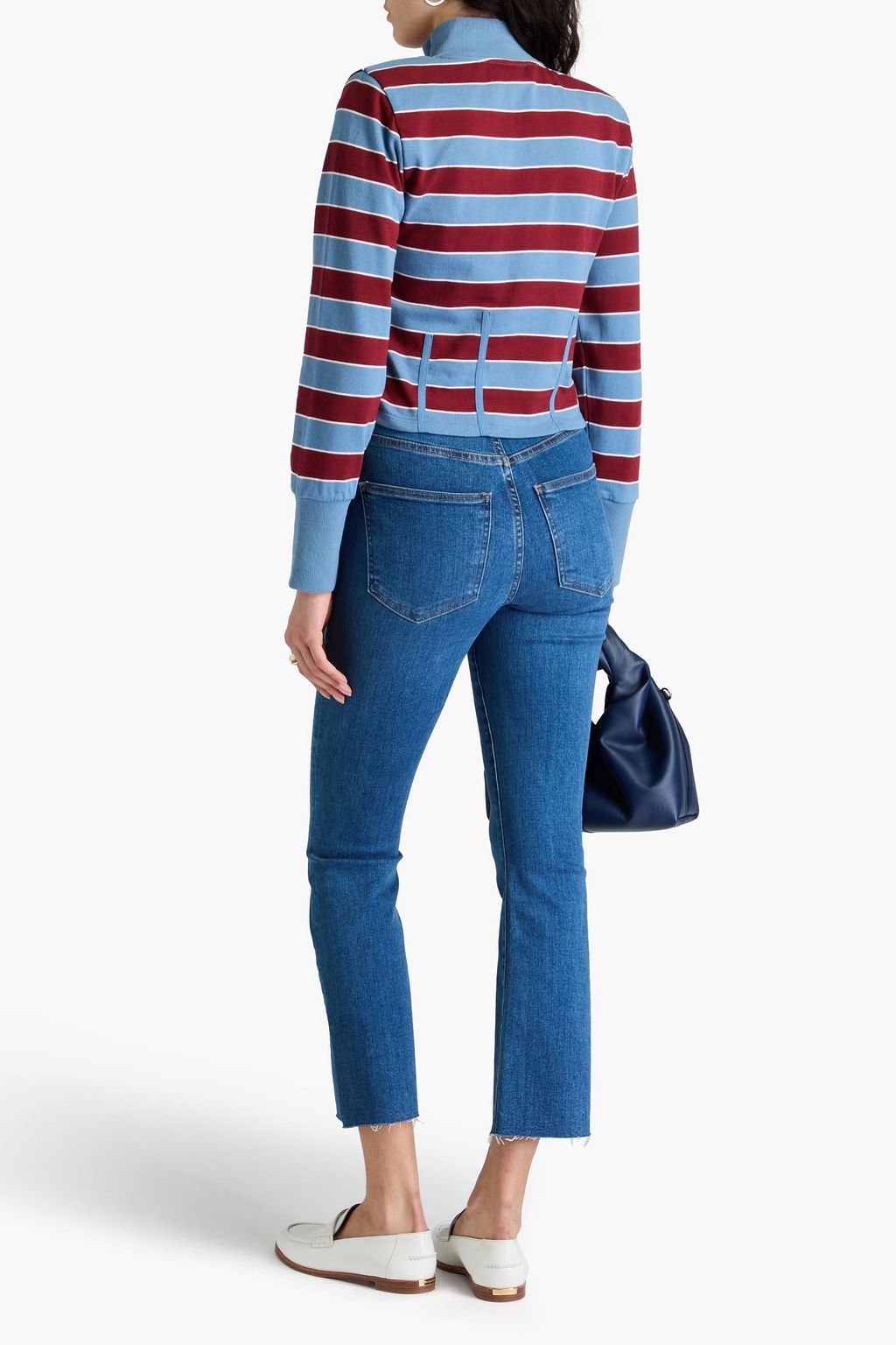VERONICA BEARD Carolina high-rise flared jeans