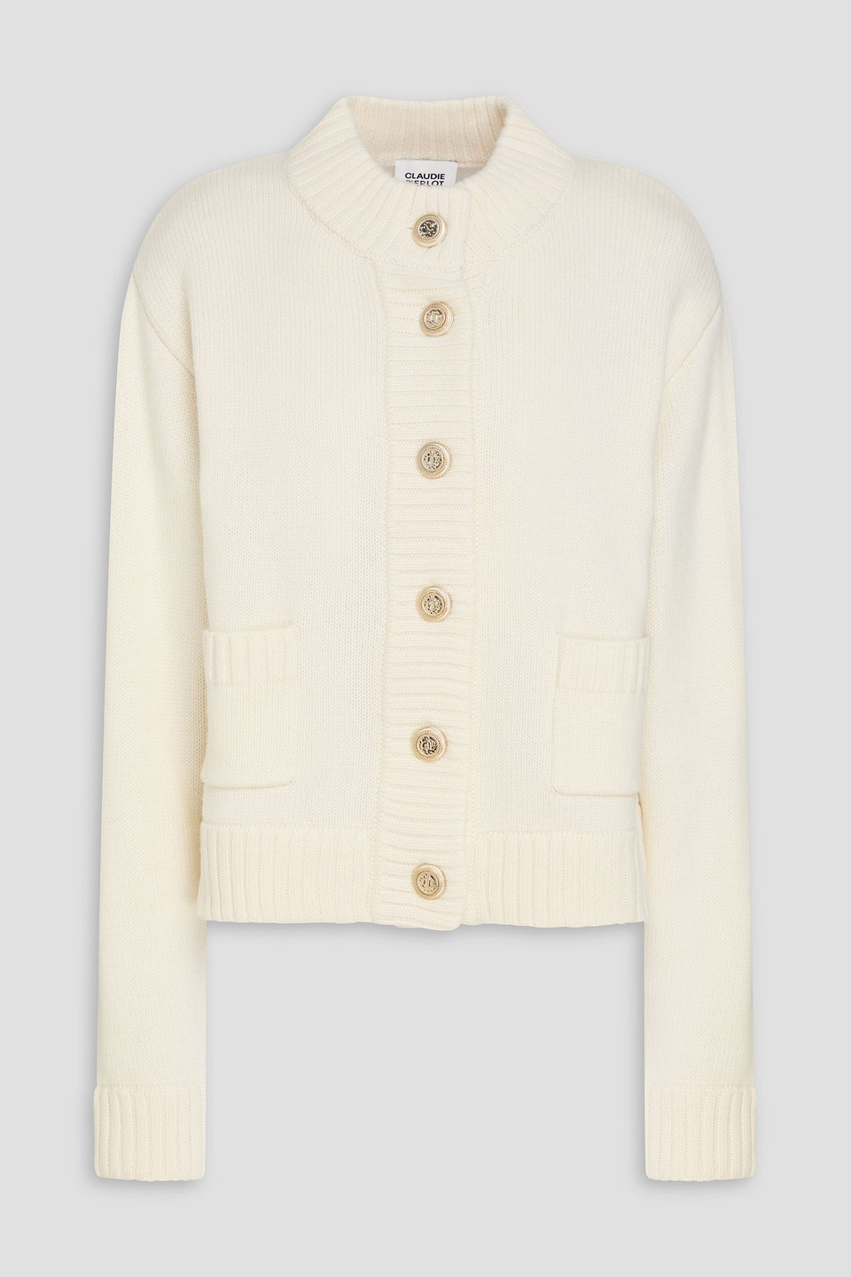 Claudie Pierlot - Knitted cardigan - White - 2