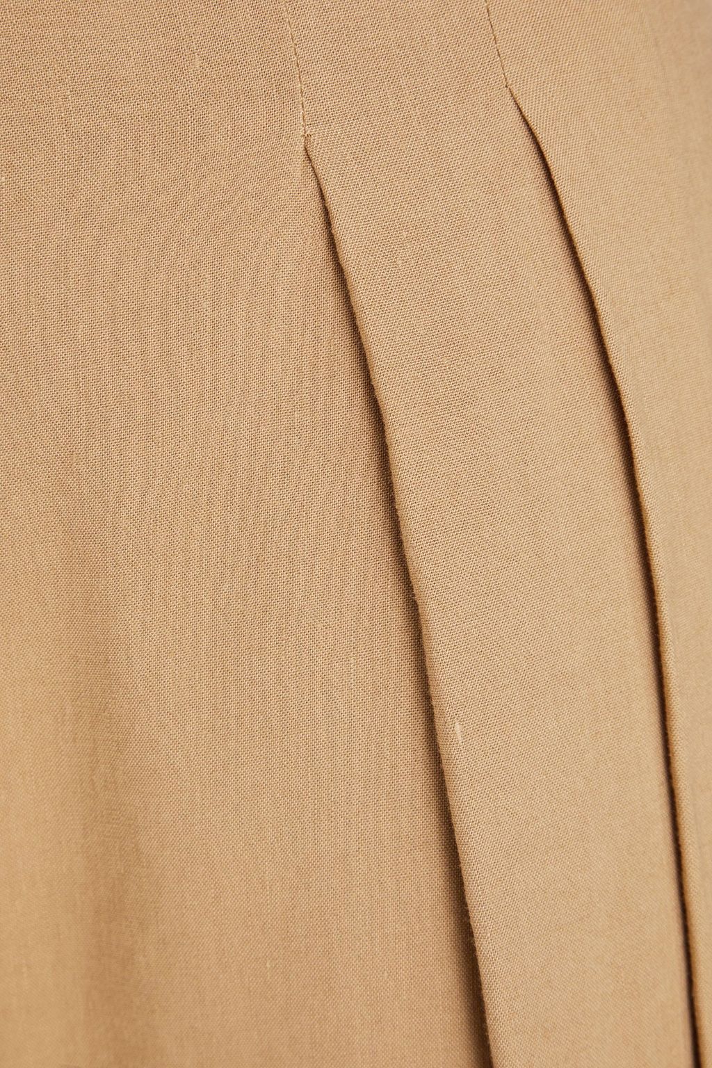 VERONICA BEARD Jodie linen-blend wide-leg pants