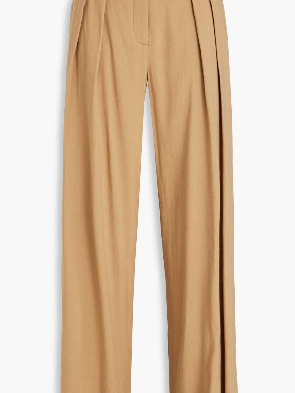 jodie linen-blend wide-leg pants