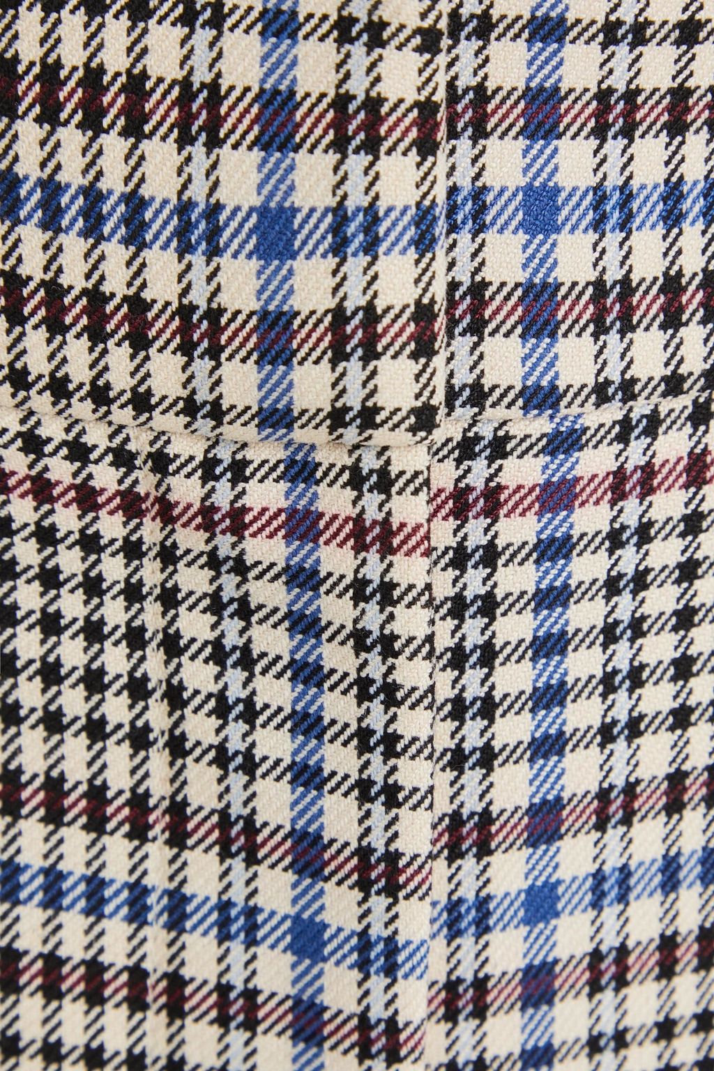 VERONICA BEARD Brixton houndstooth woven straight-leg pants