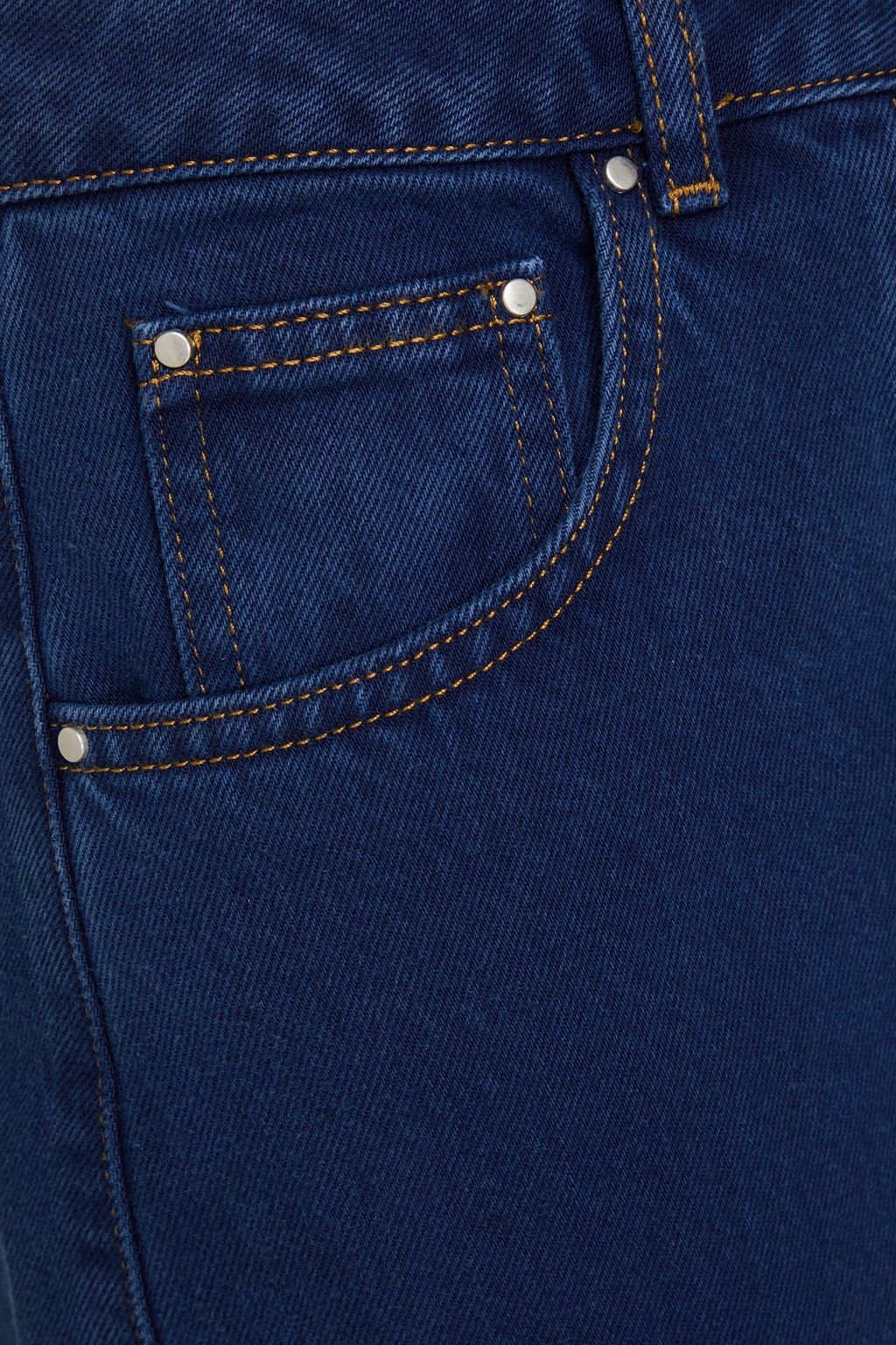 CLAUDIE PIERLOT 데님 미디 스커트