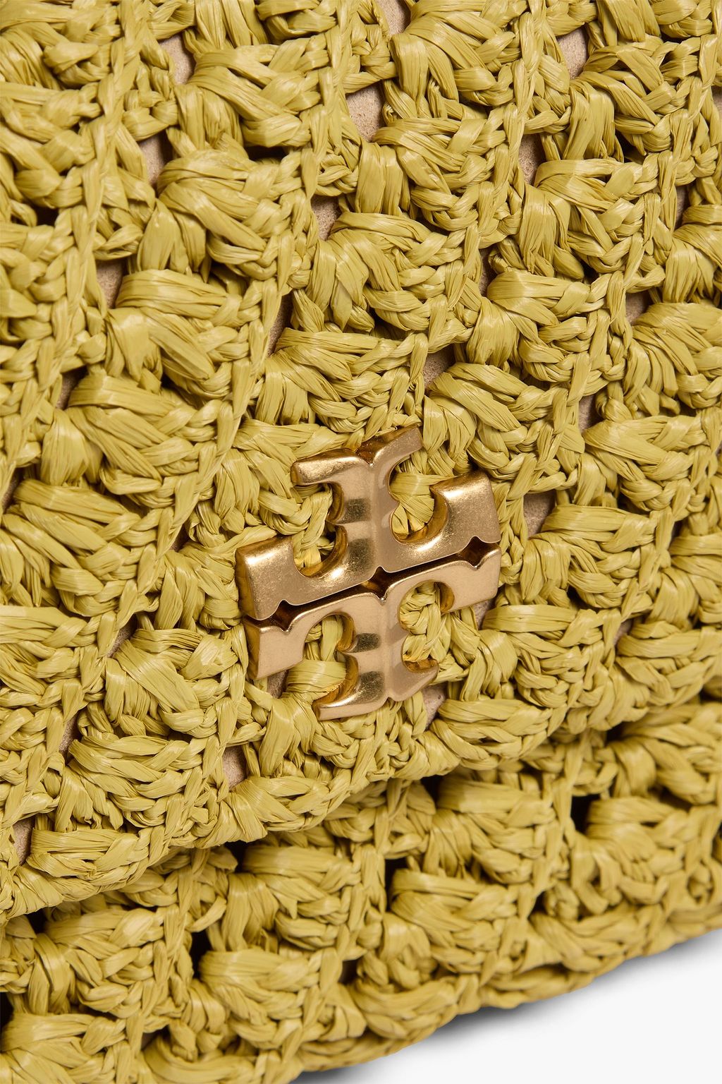 TORY BURCH Kira ストロー ショルダーバッグ かぎ針編み